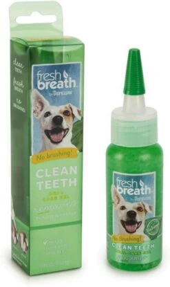 Tropiclean Fresh Breath Clean Teeth Oral Care Gel - Gebitsverzorging - Mint 59 Ml -Huisdier Benodigdheden 715x1200 1
