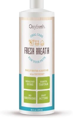 OxyFresh Pet Mondwater Hond En Kat. Helpt Tegen Tandsteen, Plak En Vieze Ademgeurtjes -Huisdier Benodigdheden 742x1200