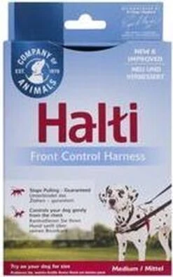 Company Of Animals Halti Harnass Hondentuigje - Anti Trektuigje - M - 60 Tot 80 Cm – Zwart -Huisdier Benodigdheden 750x1200 1