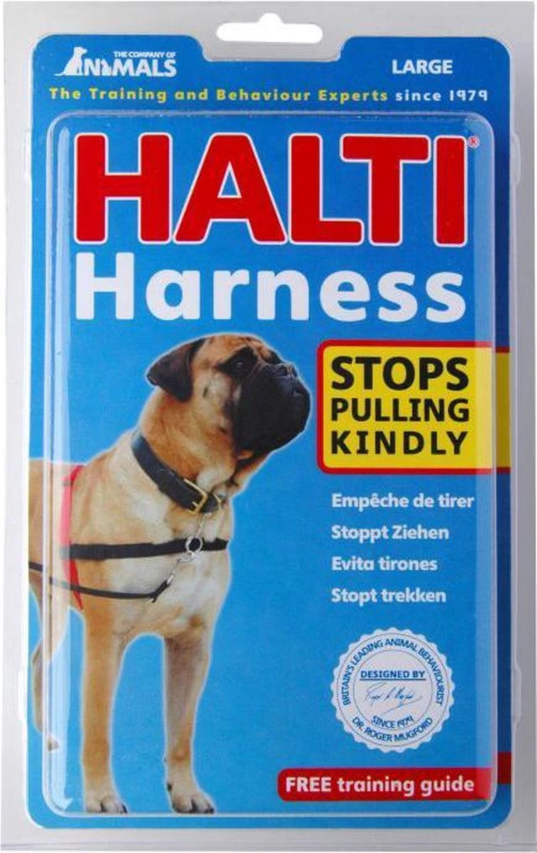 Company Of Animals Halti Harnass - Anti Trektuigje - Hond - Large - Borstomvang Boven De 80 Cm – Zwart 8 Company Of Animals Halti Harnass - Anti Trektuigje - Hond - Large - Borstomvang Boven De 80 Cm – Zwart - Afbeelding 6