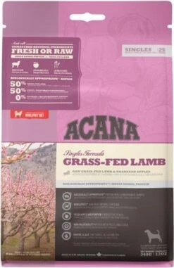 Acana Singles Grass-Fed Lamb Dog -Huisdier Benodigdheden 777x1200 1