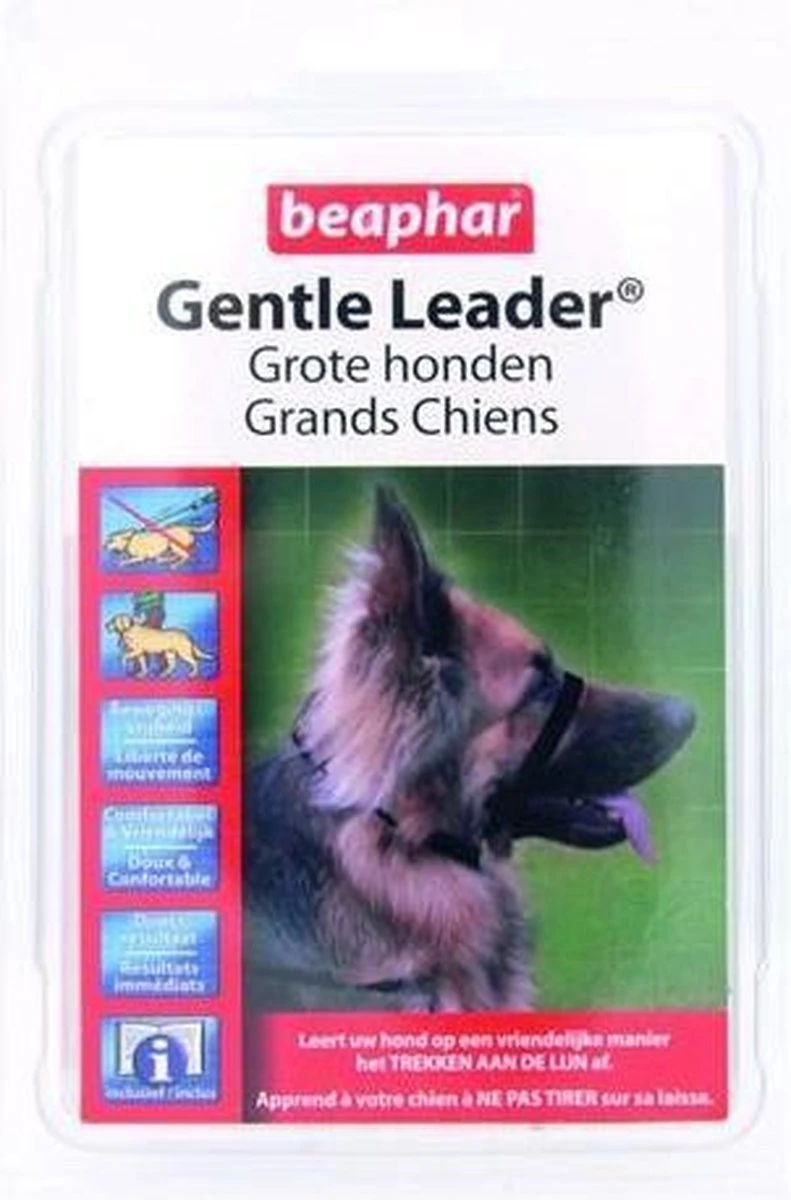 Beaphar Gentle Leader - Zwart - 54 Cm - Grote Honden 9 Beaphar Gentle Leader - Zwart - 54 Cm - Grote Honden - Afbeelding 7