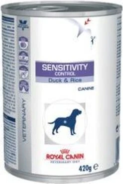 Royal Canin Sensitivity Control Hond Blik 12 X 420 Gr. Eend/rijst -Huisdier Benodigdheden 801x1200 1