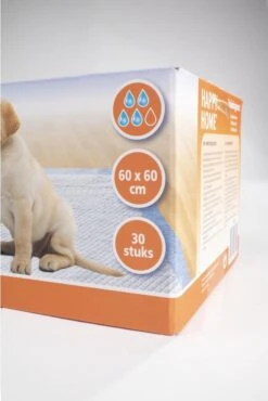 Happy Home Trainingsmat - Zindelijkstraining - 30 Stuks - 60X60 Cm -Huisdier Benodigdheden 801x1200