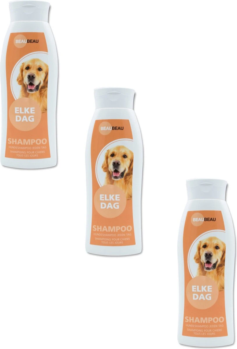 Beaubeau Hondenshampoo Elke Dag - Hondenvachtverzorging - 3 X 500 Ml 5 Beaubeau Hondenshampoo Elke Dag - Hondenvachtverzorging - 3 X 500 Ml - Afbeelding 3