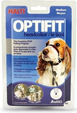 Halti OptiFit Headcollar - Hond - Anti Trekhalsband - Maat M - Voor Labrador, Boxer, Dobermann, Golden Retriever -Huisdier Benodigdheden 818x1200