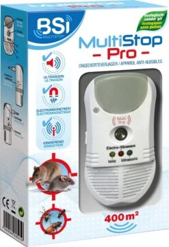 BSI - Multistop Pro - Ongedierteverjager Met 3-voudige Werking: Ultrasoon + Elektromagnetisch + Ioniserend - Ongediertebestrijding - Onhoorbaar Voor Mens - Bereik Tot 300 M² 15 BSI - Multistop Pro - Ongedierteverjager Met 3-voudige Werking: Ultrasoon + Elektromagnetisch + Ioniserend - Ongediertebestrijding - Onhoorbaar Voor Mens - Bereik Tot 300 M² -Huisdier Benodigdheden 823x1200