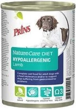 Prins Naturecare Diet Dog Hypoallegenic - Lam - Hondenvoer - 6 X 400 G -Huisdier Benodigdheden 835x1200 2