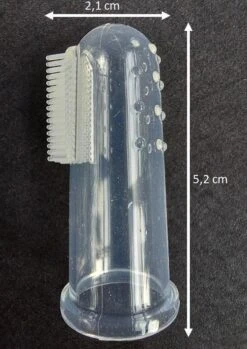 Merkloos Vinger Tandenborstel – 2 X -Huisdier Benodigdheden 850x1200 4