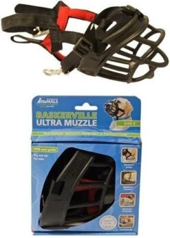 Company Of Animals Baskerville Ultra Muzzle - Muilkorf - Maat 3 (M) - Zwart -Huisdier Benodigdheden 856x1200 2