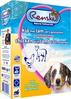 10x Renske Vers Gestoomd Complete Menu Kip - Lam 395 Gr 14 10x Renske Vers Gestoomd Complete Menu Kip - Lam 395 Gr -Huisdier Benodigdheden 862x1200