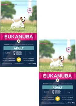 Eukanuba Adult Small Breed Kip - Hondenvoer - 2 X 3 Kg 11 Eukanuba Adult Small Breed Kip - Hondenvoer - 2 X 3 Kg -Huisdier Benodigdheden 864x1200