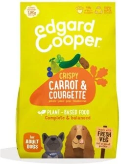 Edgard&Cooper Plantbased Adult Wortel&Courgette - Hondenvoer - 7 Kg -Huisdier Benodigdheden 891x1200 1