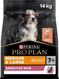 Pro Plan Medium & Large Adult 7+ (Senior) Sensitive Skin - Honden Droogvoer - Zalm - 14 Kg -Huisdier Benodigdheden 894x1200 2