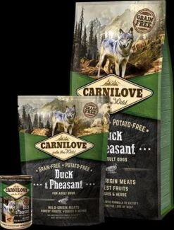 Carnilove Adult Granenvrij Hondenvoer Eend & Fazant 12kg Met 70% Vlees! 10 Carnilove Adult Granenvrij Hondenvoer Eend & Fazant 12kg Met 70% Vlees! -Huisdier Benodigdheden 913x1200