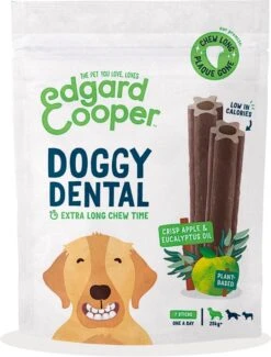 Edgard & Cooper Doggy Dental Sticks Appel - Eucalyptusolie Large -Huisdier Benodigdheden 913x1200 4