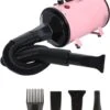 Forgoods Professionele Hondenfohn - Waterblazer Voor Honden - Hondenfohn Met 4 Opzetstukken - 2800W Verstelbaar Vermogen - Roze 2 Forgoods Professionele Hondenfohn - Waterblazer Voor Honden - Hondenfohn Met 4 Opzetstukken - 2800W Verstelbaar Vermogen - Roze -Huisdier Benodigdheden 929x1200