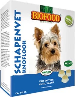Biofood Schapenvet Maxi Bonbons - Knoflook - 40 Stuks -Huisdier Benodigdheden 933x1200 1