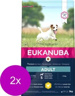 Eukanuba Adult Small Breed Kip - Hondenvoer - 2 X 3 Kg 10 Eukanuba Adult Small Breed Kip - Hondenvoer - 2 X 3 Kg -Huisdier Benodigdheden 933x1200