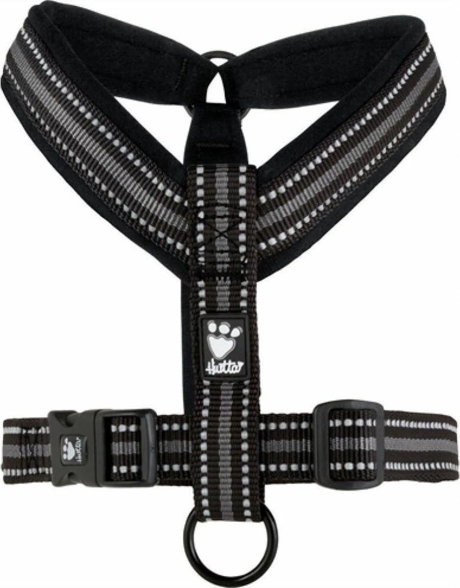 Hurtta Padded Tuig Y-Model Zwart - Hondenharnas - 60 Cm 7 Hurtta Padded Tuig Y-Model Zwart - Hondenharnas - 60 Cm - Afbeelding 5