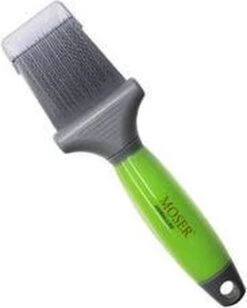 Moser Premium Slicker Borstel - Hondenvachtborstel - Groen Grijs -Huisdier Benodigdheden 963x1200