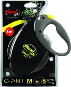 Flexi Giant Tape - Hondenriem - Zwart - M - 8 M - (<8 Kg) -Huisdier Benodigdheden 979x1200 1