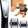 Happysnoots Hondentondeuse Draadloos Voor Dikke Vacht - Tondeuse Hond & Kat - Hondentrimmer - Professioneel Dieren Tondeuse -Huisdier Benodigdheden 982x1200