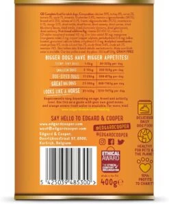 Edgard & Cooper Kip & Kalkoen Blik - Voor Volwassen Honden - Hondenvoer - 12 X 400g -Huisdier Benodigdheden 996x1200 6