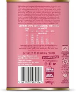 Edgard & Cooper Eend & Kip Blik - Voor Puppy's - Hondenvoer - 12 X 400 G 14 Edgard & Cooper Eend & Kip Blik - Voor Puppy's - Hondenvoer - 12 X 400 G -Huisdier Benodigdheden 996x1200 8