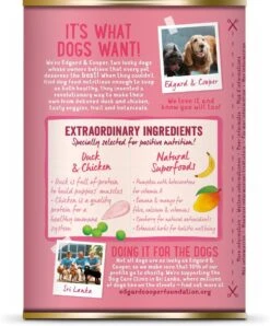 Edgard & Cooper Eend & Kip Blik - Voor Puppy's - Hondenvoer - 12 X 400 G 15 Edgard & Cooper Eend & Kip Blik - Voor Puppy's - Hondenvoer - 12 X 400 G -Huisdier Benodigdheden 996x1200 9