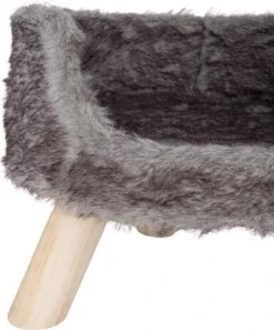 District 70 NORDIC - Luxe Kattenmand Op Pootjes - 40x30x25cm In Silver - Silver -Huisdier Benodigdheden 998x1200 2